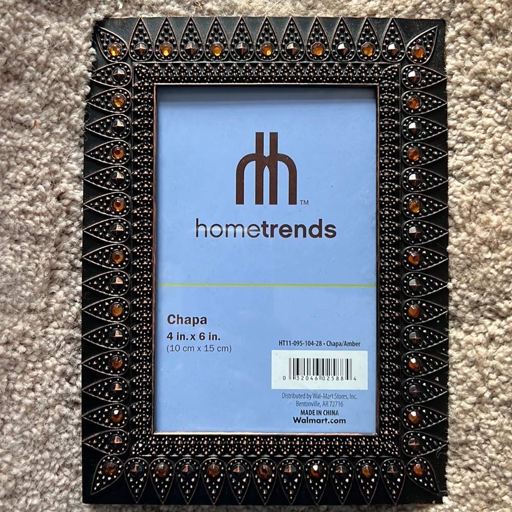 New hometrends 4x6 picture frame